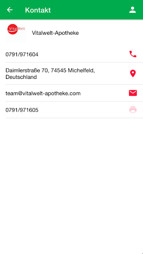 VitalWelt Apotheke Screen 2