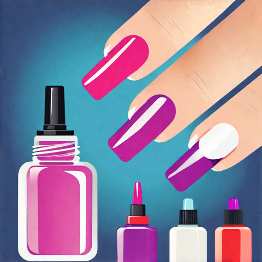 Nail Saloon Art Game logo