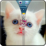 Cat Zipper Lock icon