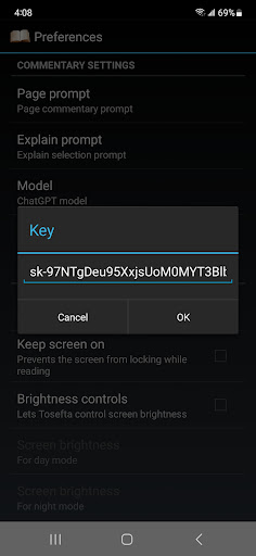 Android application Tosefta screenshort