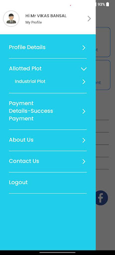 Android application Haryana Udyog Mitra screenshort