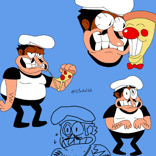 Wallpaper Pizza Tower HD