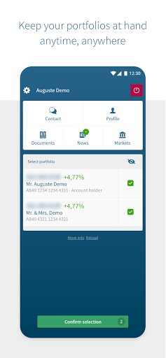 Android application Delen Luxembourg screenshort