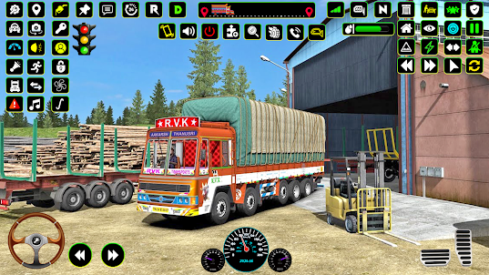 Indisches Truck-Spiel 2023
