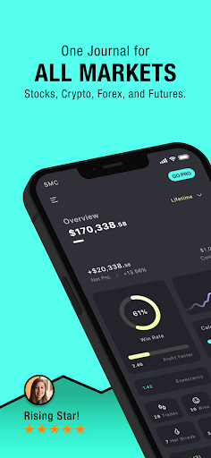 Android application Leaprr - Trading Journal screenshort