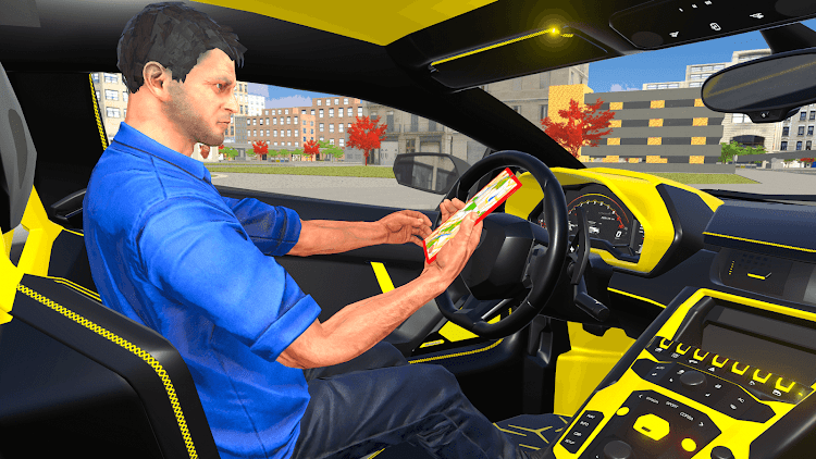 Taxi Driving Sim : Taxi Game - 1 - (Android)
