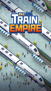 Idle Train Empire: Tycoon Game  screenshots 1