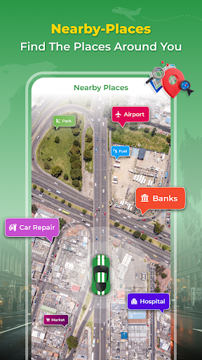 GPS Earth Map Voice Navigation Screenshot 3 - AppWisp.com