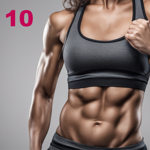 10 Minute Abs Workout  Icon