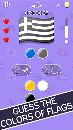 3in1 Quiz : Logo-Flag-Capital Mod Mở Khóa Tất Cả