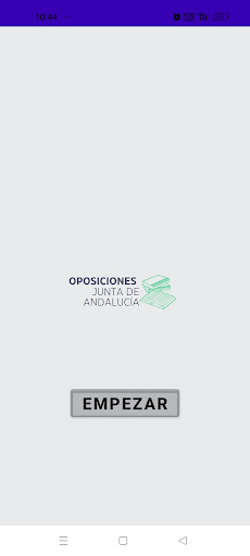 Android application Oposiciones Junta de Andalucía screenshort
