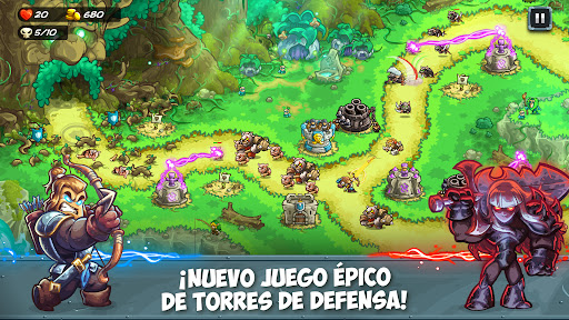 Kingdom Rush 5: Alliance TD Captura de Pantalla del Juego Android 1