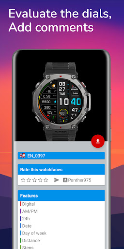 Amazfit T-Rex 3 Watch Faces screenshot 4