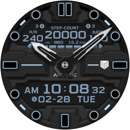 IWF Anoetic II watch face screenshot 28