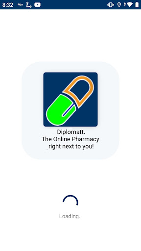 Android application Diplomatt Pharma Store App screenshort
