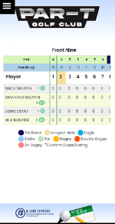 Par-T Score Card