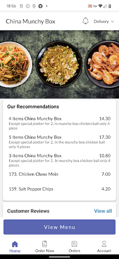 China Munchy Box Screen 2