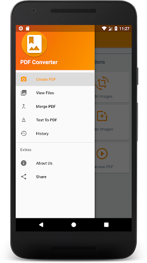PDF CONVERTER: IMAGES TO PDF Screen 2