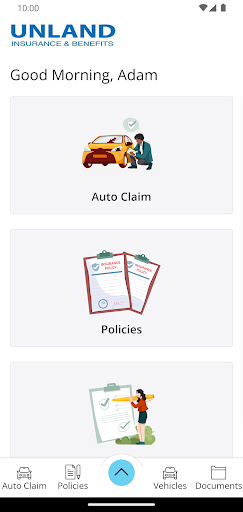 Unland Insurance Mobile Screen 2