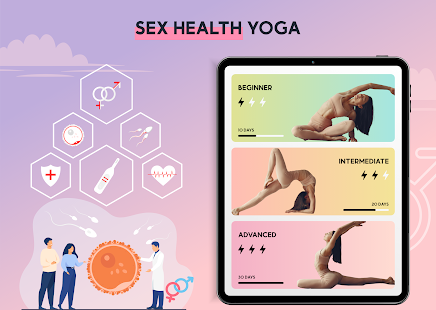 Sex health Yoga & Exercise App 4.0 APK screenshots 9