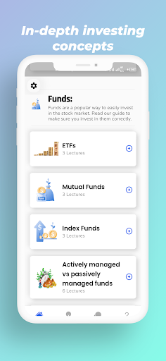 Screenshot of Learn how to invest: TradeArea