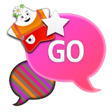 GO SMS - Vibrant Stars Stripes icon