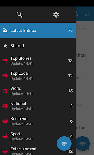 Android application Toronto Now screenshort