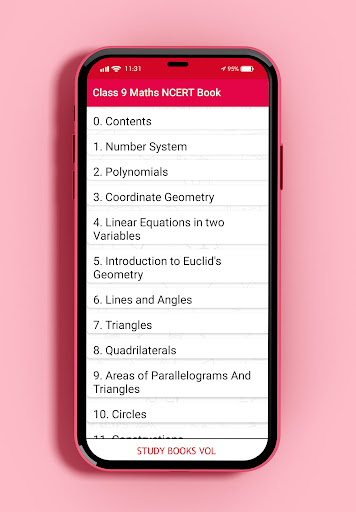 Maths Class 9 NCERT Book Screen 3