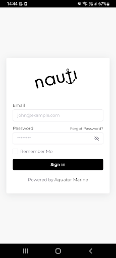 Android application NautiGuys screenshort