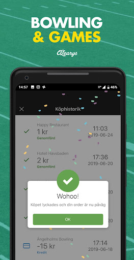 Android application Bowling & Games (O'Learys) screenshort