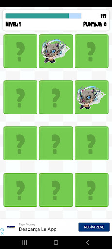 Kimetsu Kawai Memory Games