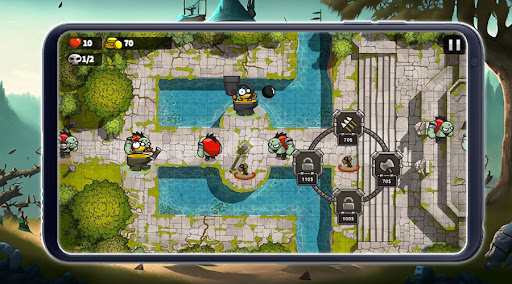 PathDefend: Route Rivals Screen 2