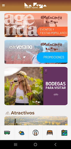 Android application Turismo La Rioja Argentina screenshort