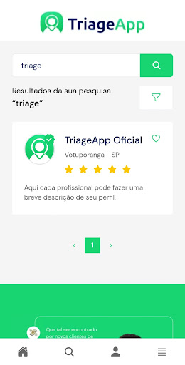 TriageApp Screen 2