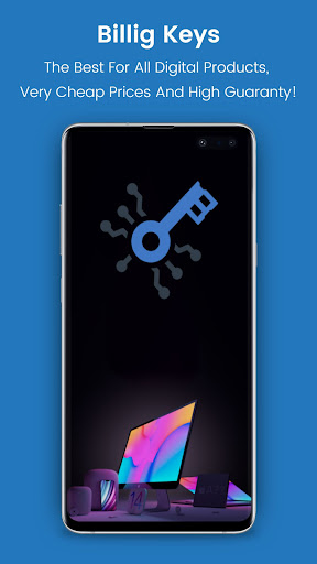Android application Billig Keys screenshort