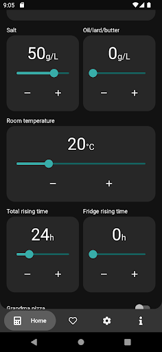 Android application Pizza Maker screenshort
