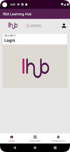 Android application LFBIT Learning Hub screenshort