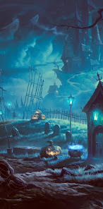 Captura de Pantalla 17 Halloween Wallpaper App android