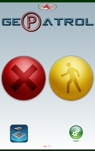 Android application GeoPatrol screenshort