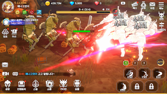 Queen’s Knights MOD APK -Slash IDLE (Godmode/No Skill Cooldown) 4