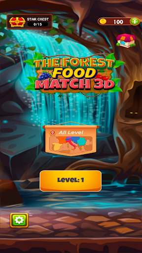 Tile Forest Food Match 3D