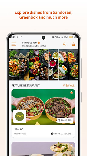 Android application Bundle Kitchen screenshort