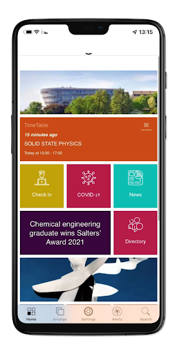 Android application MySurrey Attendance screenshort