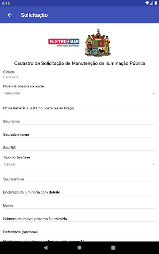 Cananéia Iluminação Pública