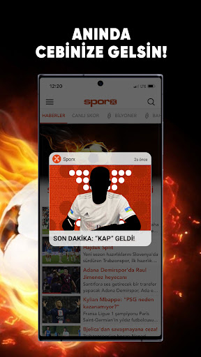 Sporx - Spor Haber, Canlı Skor Screen 3