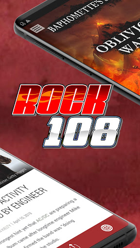 Screenshot of Rock 108 KEYJ