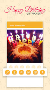 Screenshot 16 feliz cumpleaños Gif e imágene android