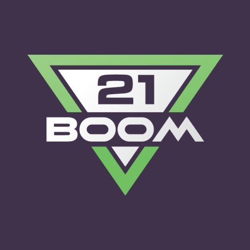 21BOOM logo
