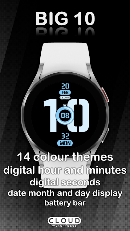 Big 10 watch face - 1.0.0 - (Android)
