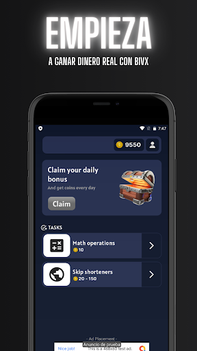 Android application Bivx: Resuelve & Gana screenshort